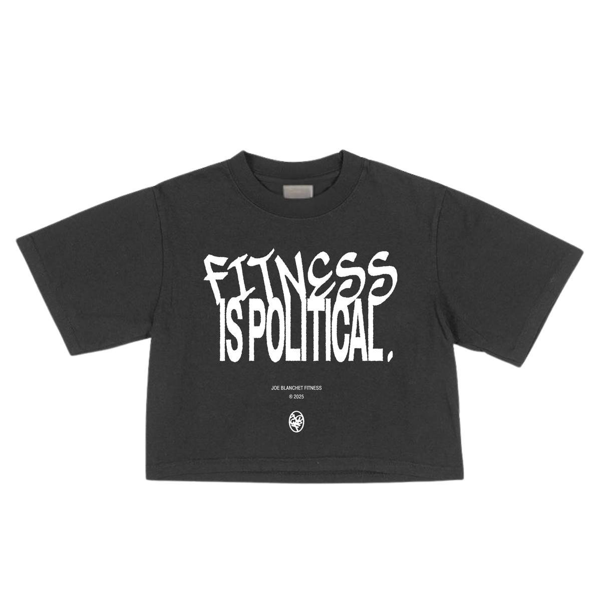 Fitness is Political Cropped Tee